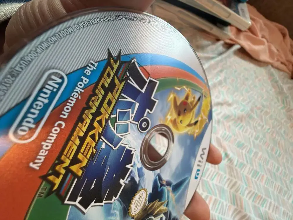 Pokkén Tournament for Nintendo Wii U disk does not work